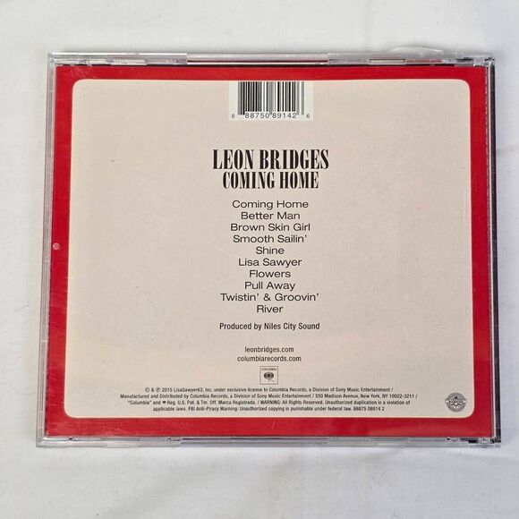 Leon Bridges Coming Home CD Album - Picture 3 of 3